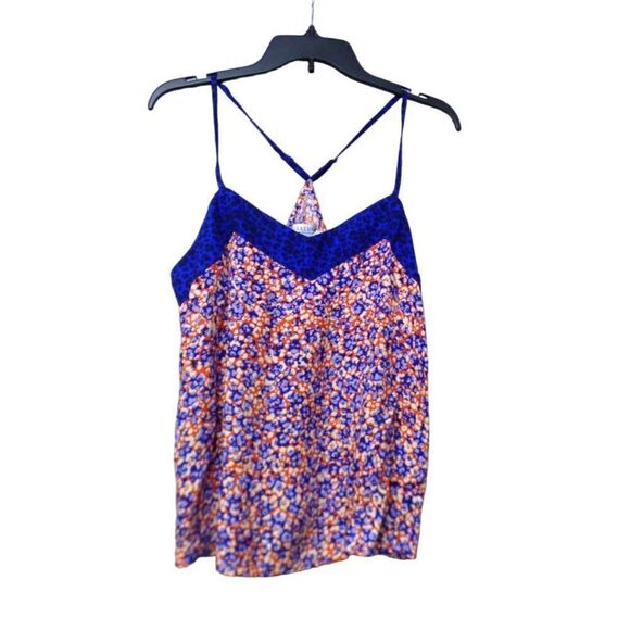 PJ SALVAGE BLUEBERRY FIELDS DITSY FLORAL CAMI, Size S - Picture 5 of 10
